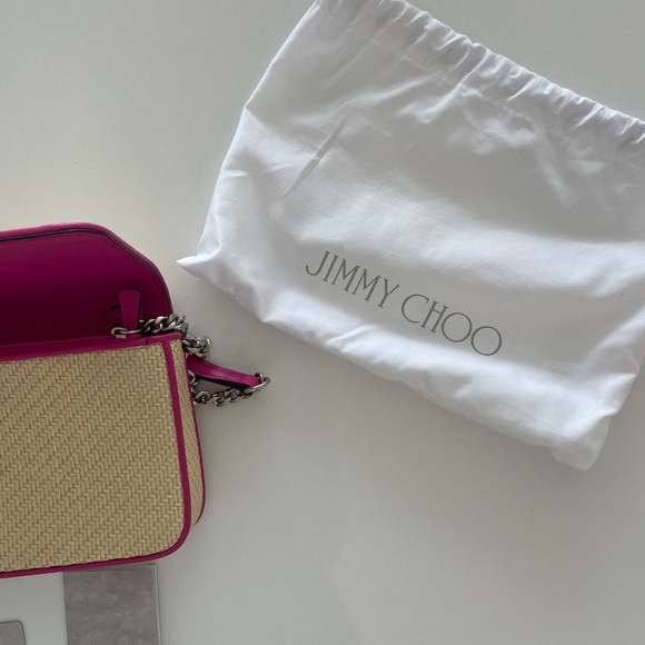 Raffia Jimmy Choo Cheri bag - Picture 4 of 7
